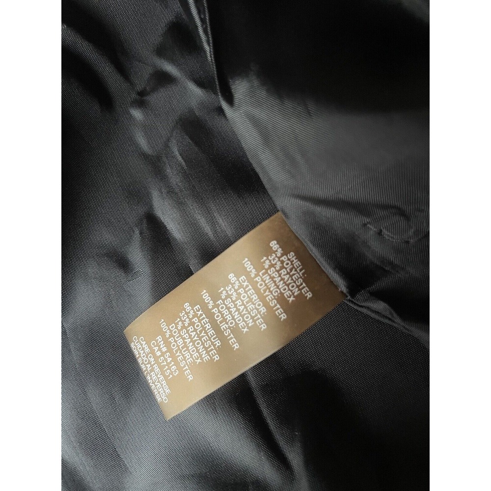 Calvin Klein Women's Blazer Size 6‎ Suit Jacket Two Button Gray Modern Career - Picture 11 of 16